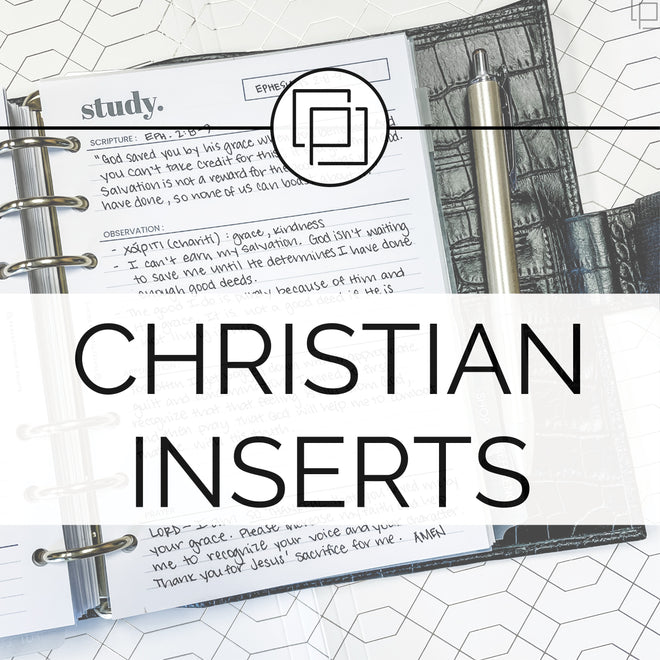 Christian Inserts