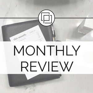 Monthly Planning & Review
