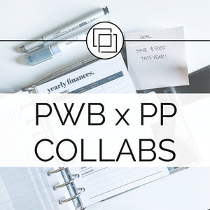 Plan With Bee x Perfectionism Prints Collabs