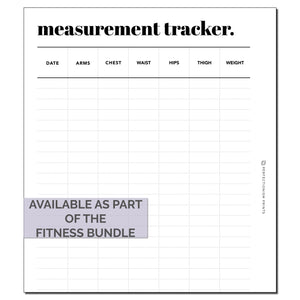 Measurement Tracker
