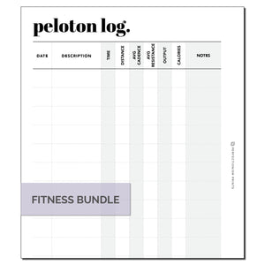 Peloton Log & Exercise Tracker